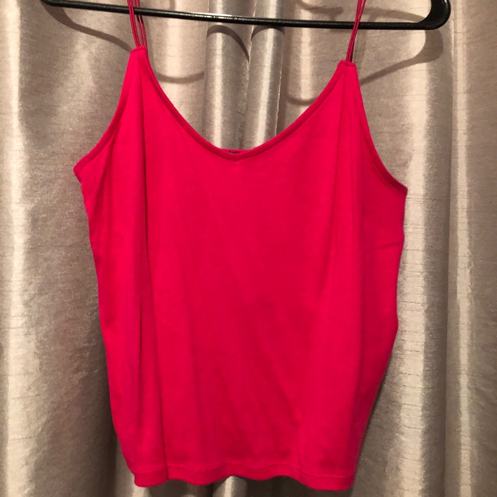 Bright Pink Crop Top